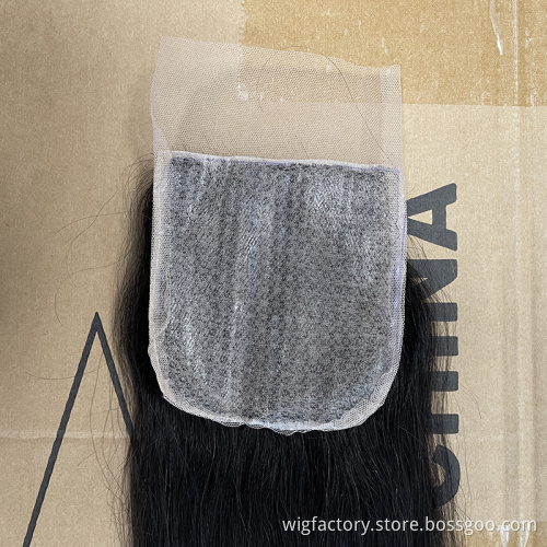 wholesale peruvian closure 4*4 lace,cheap cuticle aligned closure 4*4 silk base,mink hair bundles with closure human hair